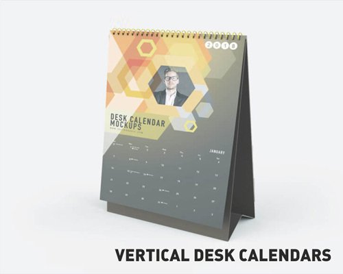 Vertical Desk Calendars