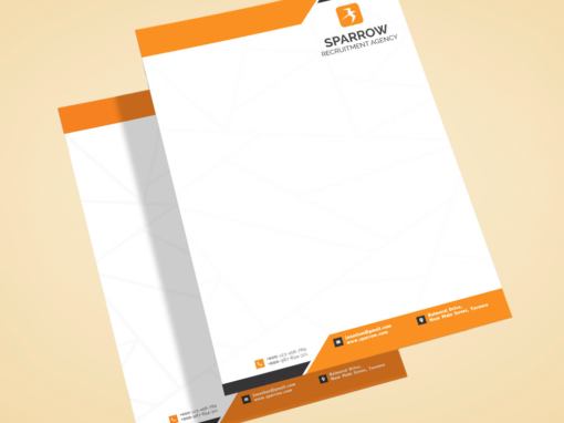 Single Color Letterhead